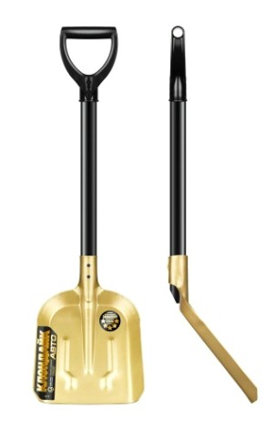 Лопата ЦЕНТРОИНСТРУМЕНТ 2276 КЛОНДАЙК автомобильная, совковая с ребрами жесткости [2276-ч]