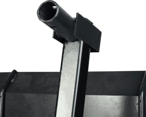 Лопата-отвал PATRIOT OC 100 поворотный с резиной на ноже [490001378]