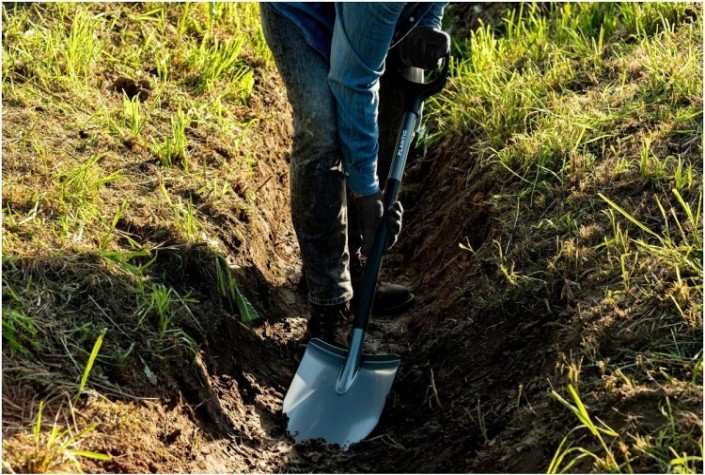 Лопата PLANTIC 11001-01 Terra Pro для земляных работ [11001-01]