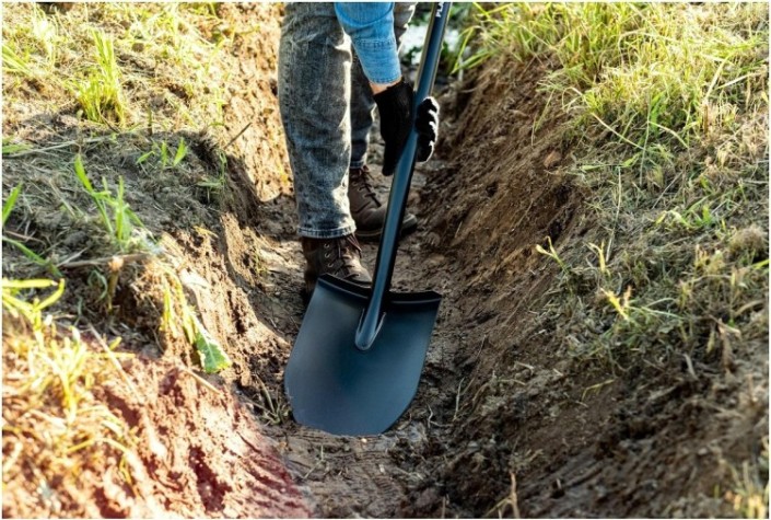 Лопата PLANTIC 11003-01 Terra для земляных работ [11003-01]