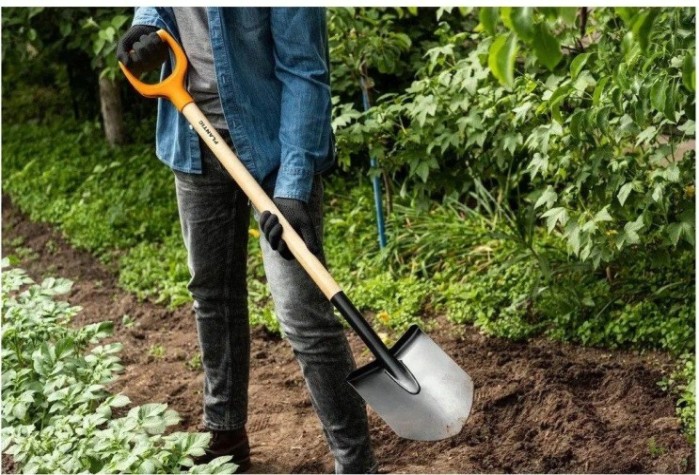 Лопата PLANTIC 11008-01 Terra штыковая "ДАЧА" [11008-01]