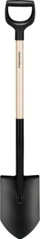 Лопата штыковая FISKARS Solid деревянная [1066721]