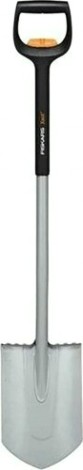 Лопата штыковая FISKARS Xact телескопическая закругленная [1066732]