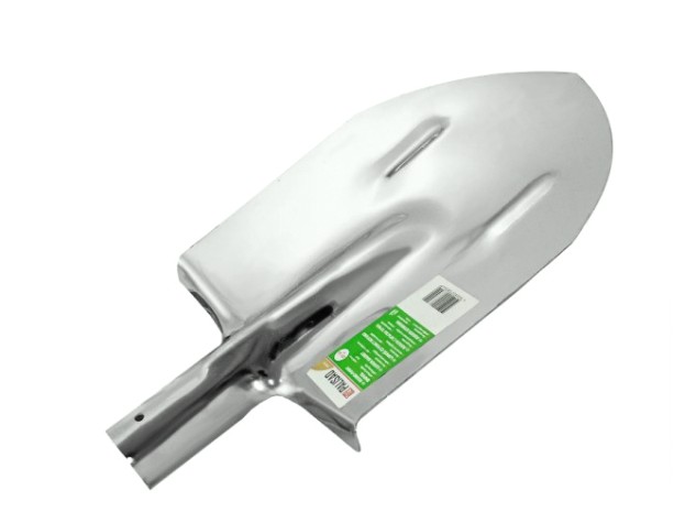 Лопата штыковая PALISAD 6143757 нерж. сталь, 200х265 мм, ребра жесткости, без чере