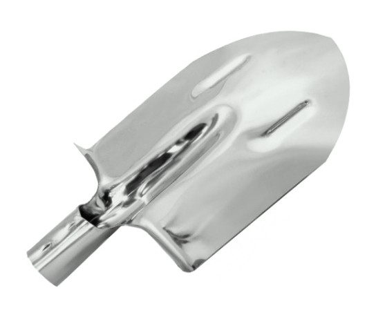 Лопата штыковая PALISAD 6143757 нерж. сталь, 200х265 мм, ребра жесткости, без чере