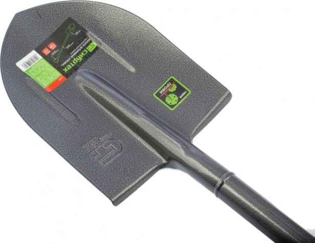 Лопата штыковая СИБРТЕХ с металлическим черенком 61472 [61472]