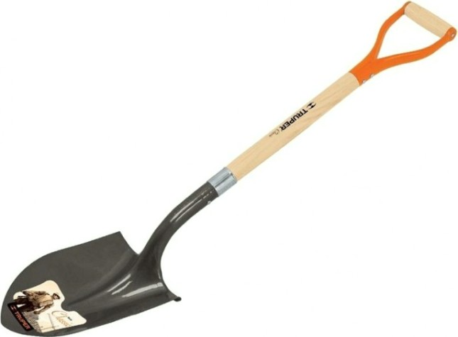 Лопата штыковая TRUPER PRY с деревянным черенком 17154 [17154]