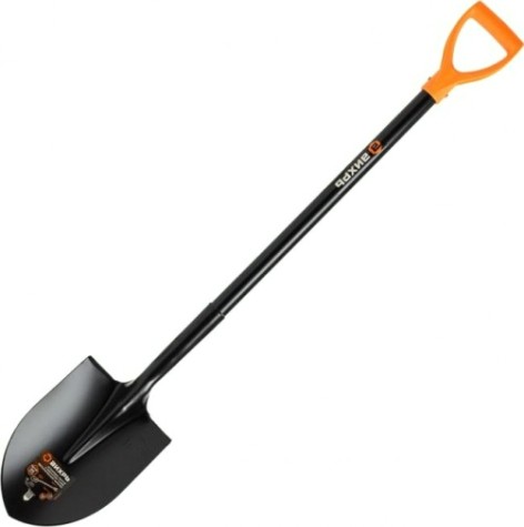 Лопата штыковая ВИХРЬ 73/7/1/7 с изогнутой тулей, металлический черенок