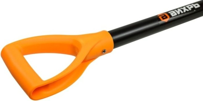 Лопата штыковая ВИХРЬ 73/7/1/7 с изогнутой тулей, металлический черенок
