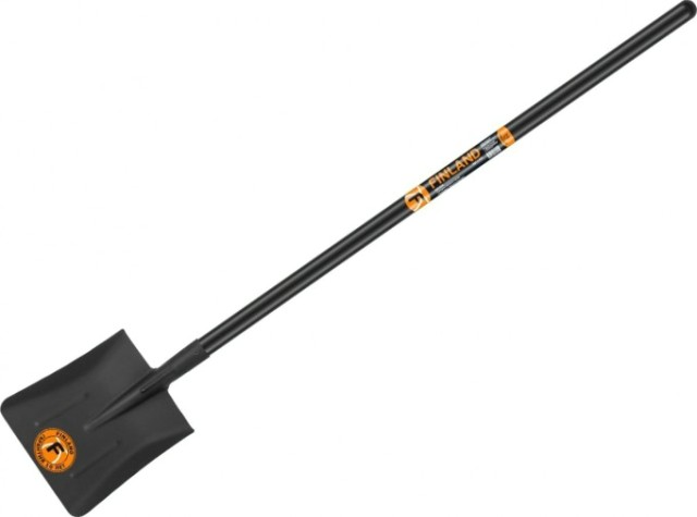 Лопата совковая FINLAND с удлиненным деревянным черенком 1509-Ч [1509-Ч]