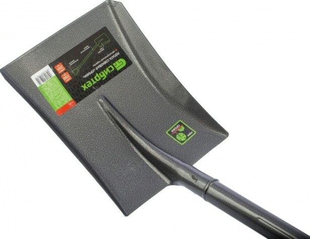 Лопата совковая СИБРТЕХ с металлическим черенком [61473]