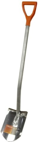 Лопата Sturm 3010-12-01N штыковая нерж, черен. алюм. метал оранж v-обр.ручк