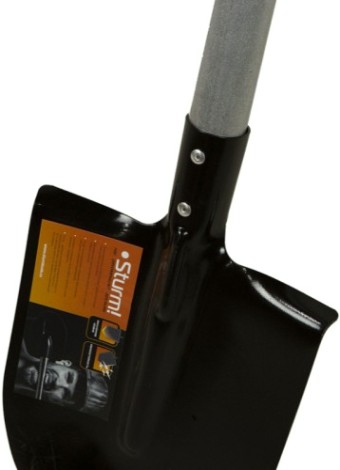 Лопата Sturm 3010-12-02M штыковая, черен алюм. (метал) v-обр.ручк Лопата Sturm 3010-12-02M штыковая, черен алюм. (метал) v-обр.ручк