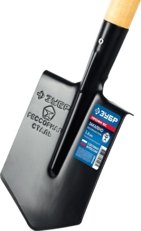 Лопата ЗУБР ПРОФИ-5С туристическая, дерев.черенок [39458]