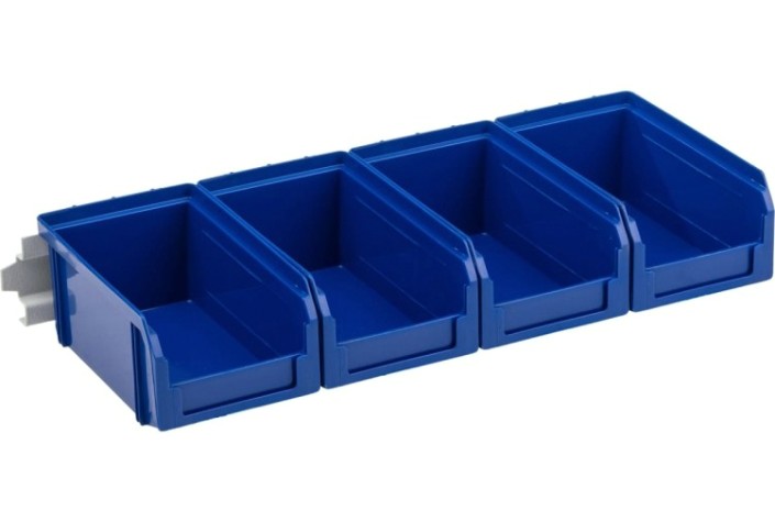 Лоток инструментальный СТЕЛЛА-ТЕХНИК V-1-440 настенный, 4 ящика V-1 [V-1-440-синий]