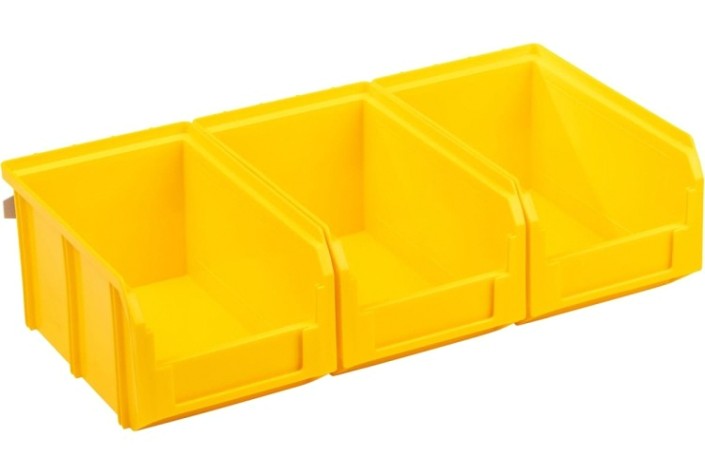 Лоток инструментальный СТЕЛЛА-ТЕХНИК V-2-440 настенный, 3 ящика V-2 [V-2-440-желтый]