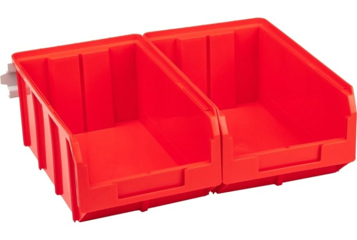 Лоток инструментальный СТЕЛЛА-ТЕХНИК V-3-440 настенный, 2 ящика V-3 [V-3-440-красный]