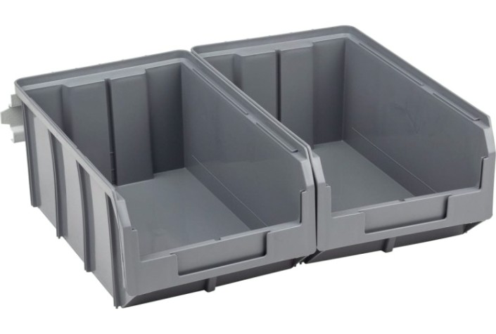 Лоток инструментальный СТЕЛЛА-ТЕХНИК V-3-440 настенный, 2 ящика V-3 [V-3-440-серый]