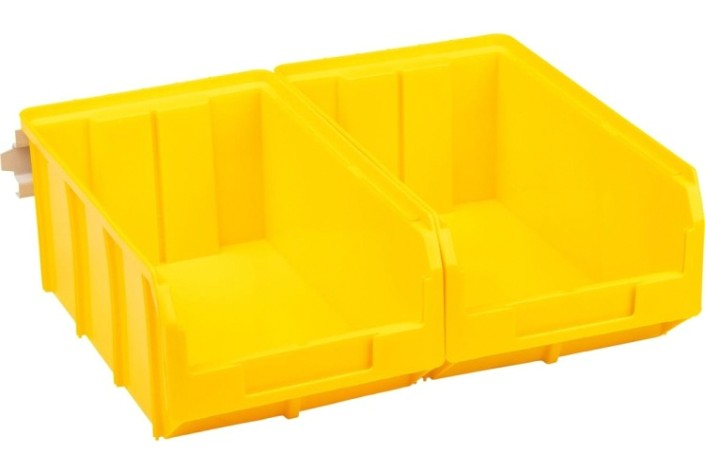 Лоток инструментальный СТЕЛЛА-ТЕХНИК V-3-440 настенный, 2 ящика V-3 [V-3-440-желтый]