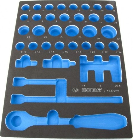 Ложемент для торцевых головок KING TONY для набора 9-4537mrv [85811632B]