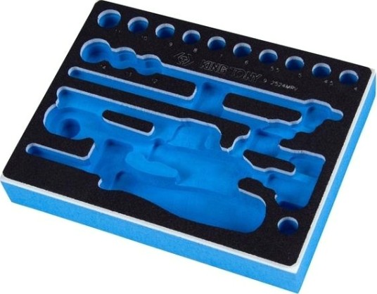 Ложемент KING TONY 2524MRV для торцевых головок 1/4" [85252432B]