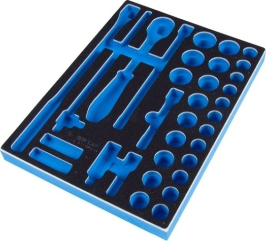 Ложемент KING TONY 9-4333MRV04 для торцевых головок 1/2" [85820132B04]