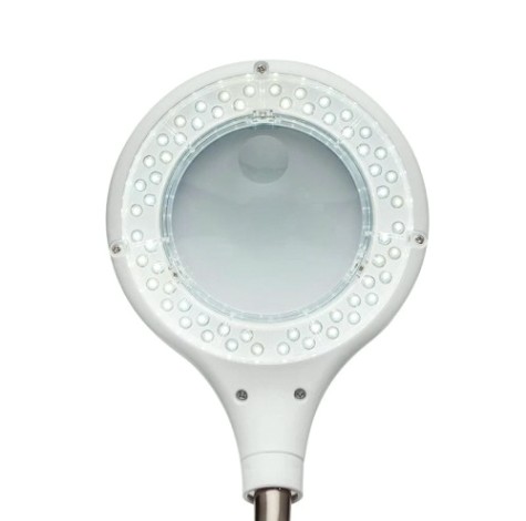 Лупа настольная REXANT 31-0244 3D+12D с подсветкой 60 LED, прищепка, ø100мм белая Лупа настольная REXANT 31-0244 3D+12D с подсветкой 60 LED, прищепка, ø100мм белая