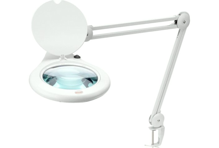 Лупа REXANT 31-0503 на струбцине круглая 5D с подсв. 84SMD LED, ø178мм Лупа REXANT 31-0503 на струбцине круглая 5D с подсв. 84SMD LED, ø178мм