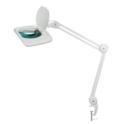 Лупа REXANT 31-0513 на струбцине квадратная 5D с подсветкой 60 SMD LED Лупа REXANT 31-0513 на струбцине квадратная 5D с подсветкой 60 SMD LED