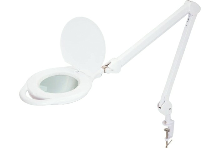 Лупа REXANT 31-0535 на струбцине круглая 5D с подсветкой 96 SMD LED Лупа REXANT 31-0535 на струбцине круглая 5D с подсветкой 96 SMD LED