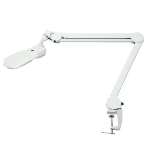 Лупа REXANT 31-0565 на струбцине квадратная 3D+20D с подсветкой 6LED