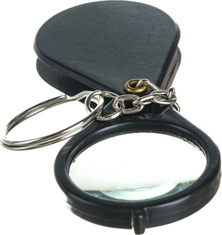 Лупа STAYER STANDARD карманная складная, 10 кратное увеличение, диаметр [40521-30]