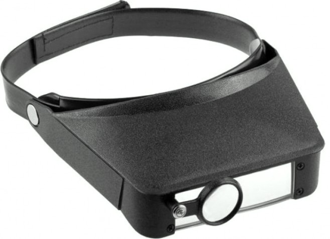 Лупа STAYER STANDARD с креплением на голову, изменяемое увеличение [40520-1]