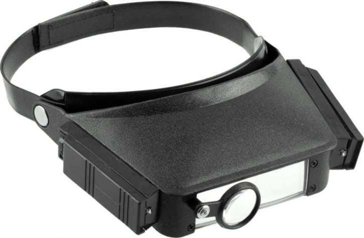 Лупа STAYER STANDARD с креплением на голову, изменяемое увеличение, с п [40520-2]