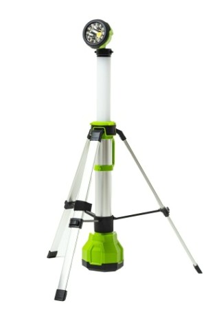 Мачта GREENWORKS G120WDV светодиодная осветительная 2-в-1, без АКБ и ЗУ [3401107]