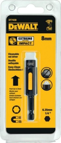 Магнитная насадка DeWALT 8х50 мм IMPACT DT 7430-QZ Easy Clean [DT7430-QZ]