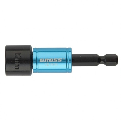 Магнитная насадка GROSS с торцевой головкой, 12 мм [11621]