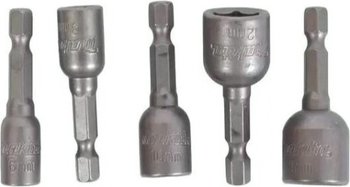 Магнитная насадка MAKITA B-39154 набор торцовых головок 5шт