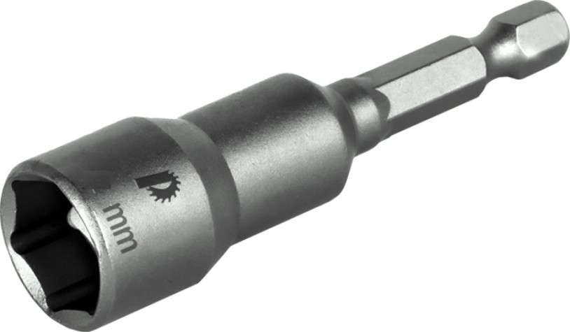 Магнитная насадка ПРАКТИКА "Профи" 10х65 мм с хвостовиком HEX ¼" [035-141]