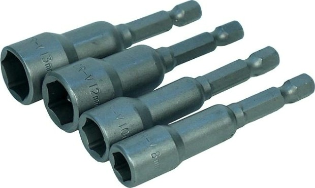 Магнитная насадка Sturm 1041-05-S4 торцевая головка (8, 10, 12, 13x65мм) Магнитная насадка Sturm 1041-05-S4 торцевая головка (8, 10, 12, 13x65мм)