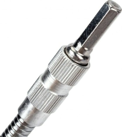 Магнитный держатель Biber 84132 гибкий хром.оплетка 300мм [тов-166814]