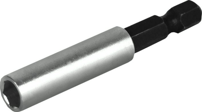 Магнитный держатель ПРАКТИКА 60мм для бит 1/4" составной (25шт) [036-773]