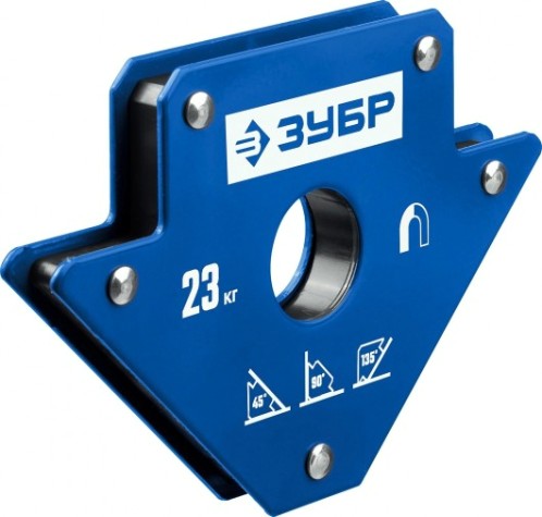 Магнитный угольник ЗУБР УМ-3 до 23 кг [40050-23]