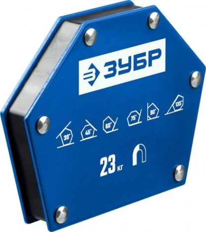 Магнитный угольник ЗУБР УМ-6 до 23 кг [40055-23]