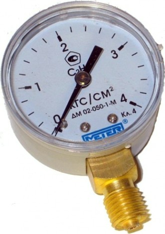 Манометр ацетиленовый 4,0МПа