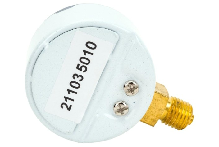 Манометр ацетиленовый KRASS ТМ-2 4,0 МПа, 50 мм, М12х1,5, ПОВЕРЕННЫЙ [2190102PV]