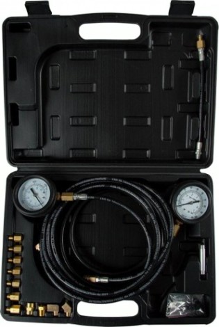 Манометр для измерения давления масла Affix 2 манометра (7 и 35 бар) комплект адаптеров [AF12020023C]