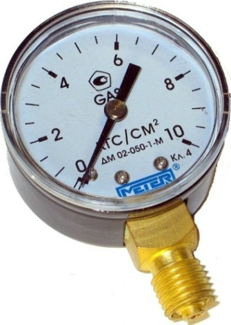 Манометр газовый 1МПа