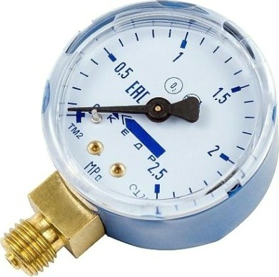 Манометр Кедр МП-50 Кислород, (0-2,5 мпа, кл.2,5, м12х1,5) о2-у [1240003]