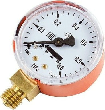 Манометр Кедр МП-50 Пропан, (0-0,6 мпа, кл.2,5, м12х1,5) с3н8-у [1240005]